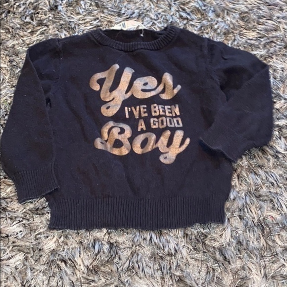 H&M holiday sweater boys 1.5 - 2 years EUC.